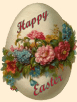 An image of a vintage Easter Egg.