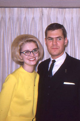 A photo of Morris and me in the autumn of 1968.