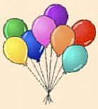An image of birthday ballons.