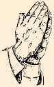 An image of praying hands.